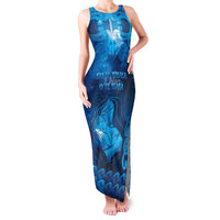 Personalised New Zealand Mother's Day Family Matching Tank Maxi Dress and Hawaiian Shirt Ko Te Whaea Te Takere O Te Waka