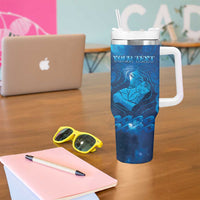 Personalised New Zealand Mother's Day Tumbler With Handle Ko Te Whaea Te Takere O Te Waka