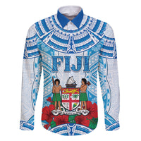Personalised Fiji Ratu Sir Lala Sukuna Day Family Matching Off Shoulder Maxi Dress and Hawaiian Shirt Hibiscus Tapa Pattern