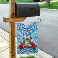 Fiji Ratu Sir Lala Sukuna Day Garden Flag Hibiscus Tapa Pattern