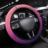 New Zealand Matariki Steering Wheel Cover Maori Marae Purple Galaxy