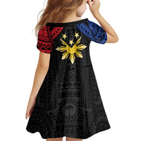 Philippines Independence Day Family Matching Short Sleeve Bodycon Dress and Hawaiian Shirt Proud To Be Pinoy