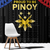 Philippines Independence Day Window Curtain Proud To Be Pinoy
