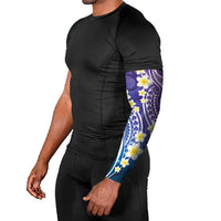 Plumeria With Galaxy Polynesian Tattoo Pattern Arm Sleeves LT05 - Polynesian Pride
