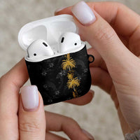 Hawaiian Honu And Surfboards AirPods Case Gold Style LT05 - Polynesian Pride