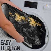 Hawaiian Honu And Surfboards Bathroom Set Gold Style - Polynesian Pride