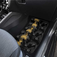 Hawaiian Honu And Surfboards Car Mats Gold Style - Polynesian Pride