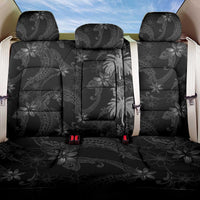 Hawaiian Honu And Surfboards Back Car Seat Cover Silver Style LT05 One Size Silver - Polynesian Pride