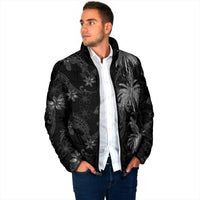 Hawaiian Honu And Surfboards Padded Jacket Silver Style LT05 - Polynesian Pride