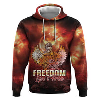 Hawaii Veterans Day Hoodie May We Never Forget Freedom Isn't Free LT05 Pullover Hoodie Red - Polynesian Pride