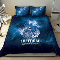 Federated States of Micronesia Veterans Day Bedding Set May We Never Forget Freedom Isn't Free