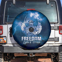 Federated States of Micronesia Veterans Day Spare Tire Cover May We Never Forget Freedom Isn't Free LT05 Blue - Polynesian Pride