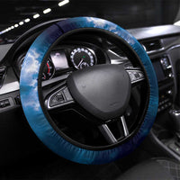 Federated States of Micronesia Veterans Day Steering Wheel Cover May We Never Forget Freedom Isn't Free LT05 Universal Fit Blue - Polynesian Pride
