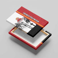 French Polynesia Armistice Day Canvas Wall Art Lest We Forget Flag Style