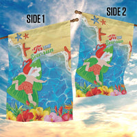 Christmas In Hawaii Garden Flag Tis The Sea Sun