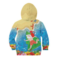Christmas In Hawaii Kid Hoodie Tis The Sea Sun