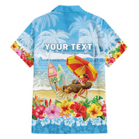 Personalised Hawaii Funny Thanksgiving Family Matching Summer Maxi Dress and Hawaiian Shirt Thankful From The Beach LT05 - Polynesian Pride