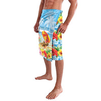 Personalised Hawaii Funny Thanksgiving Lavalava Thankful From The Beach
