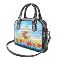 Hawaii Funny Thanksgiving Shoulder Handbag Thankful From The Beach
