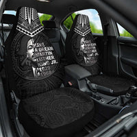 American Samoa MLK Day Car Seat Cover Polynesian Style LT05 One Size Black - Polynesian Pride