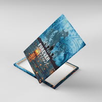 Hawaii Memorial Day Lantern Floating Canvas Wall Art Always In Our Hearts