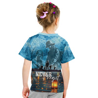 Hawaii Memorial Day Lantern Floating Kid T Shirt Always In Our Hearts LT05 - Polynesian Pride