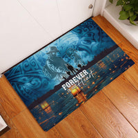 Hawaii Memorial Day Lantern Floating Rubber Doormat Always In Our Hearts