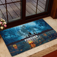 Hawaii Memorial Day Lantern Floating Rubber Doormat Always In Our Hearts