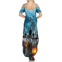 Hawaii Memorial Day Lantern Floating Summer Maxi Dress Always In Our Hearts
