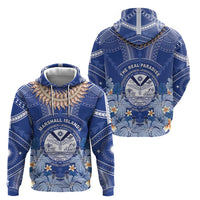 Marshall Islands Jemenei Day Hoodie Polynesian Tribal Tattoo Seashell Necklace