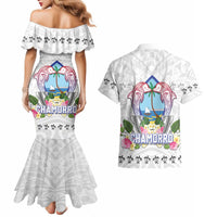 Guam Chamorro Liberation Day Couples Matching Mermaid Dress and Hawaiian Shirt 81st Anniversary LT05