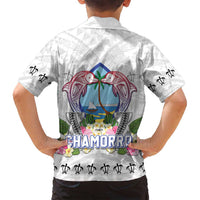 Guam Chamorro Liberation Day Family Matching Long Sleeve Bodycon Dress and Hawaiian Shirt 81st Anniversary LT05