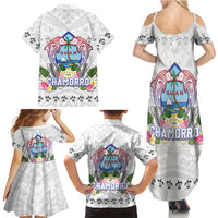 Guam Chamorro Liberation Day Family Matching Summer Maxi Dress and Hawaiian Shirt 82nd Anniversary LT05 - Polynesian Pride