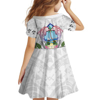 Guam Chamorro Liberation Day Kid Short Sleeve Dress 81st Anniversary LT05