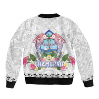 Guam Chamorro Liberation Day Sleeve Zip Bomber Jacket 82nd Anniversary LT05 - Polynesian Pride