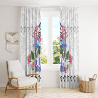 Guam Chamorro Liberation Day Window Curtain 82nd Anniversary LT05 - Polynesian Pride