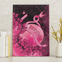 Cancer Fighter Canvas Wall Art I Beat Cancer