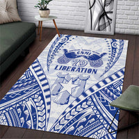 Northern Mariana Islands Liberation Day Area Rug 79th Anniversary