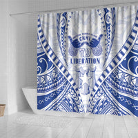 Northern Mariana Islands Liberation Day Shower Curtain 79th Anniversary