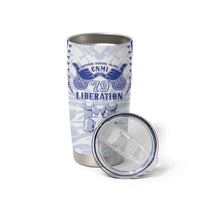 Northern Mariana Islands Liberation Day Tumbler Cup 79th Anniversary