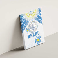 Palau Constitution Day Canvas Wall Art Polynesian Turtle