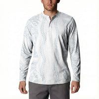 Samoa Lotu Tamaiti Button Sweatshirt Teuila With Tribal Motifs