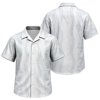 Samoa Lotu Tamaiti Family Matching Off Shoulder Short Dress and Hawaiian Shirt Teuila With Tribal Motifs