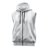 Samoa Lotu Tamaiti Sleeveless Zip Hoodie Teuila With Tribal Motifs