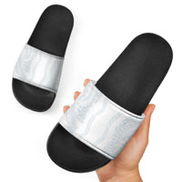 Samoa Lotu Tamaiti Slide Sandals Teuila With Tribal Motifs