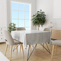 Samoa Lotu Tamaiti Tablecloth Teuila With Tribal Motifs