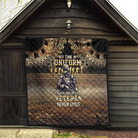 Polynesia Veterans Day Quilt Thank You Veterans Polynesian Pattern