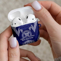 Queen Salote College Centenary AirPods Case Tongan Kupesi Pattern - Polynesian Pride