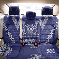 Queen Salote College Centenary Back Car Seat Cover Tongan Kupesi Pattern - Polynesian Pride