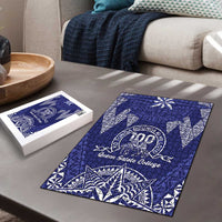 Queen Salote College Centenary Puzzle Tongan Kupesi Pattern - Polynesian Pride